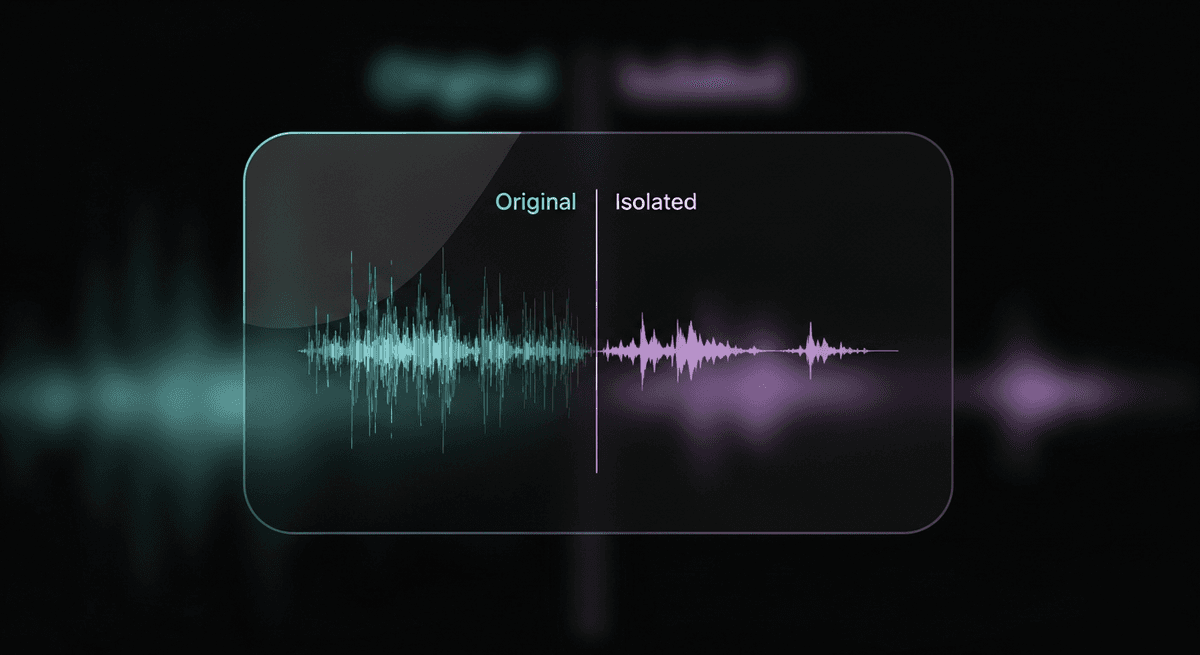 Before and after waveform